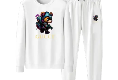 Gucci Dear Logo Tracksuit White