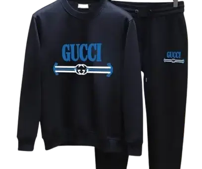 Gucci Printed Tracksuit Black
