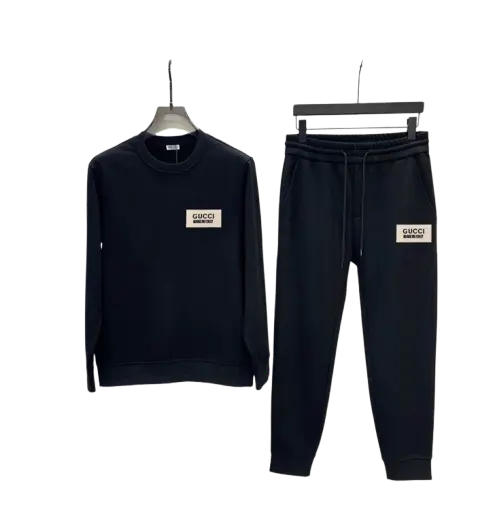 Gucci Two Piece Tracksuit Set Black 2026 | Drip Kickz Gucci Two Piece Tracksuit Set Black