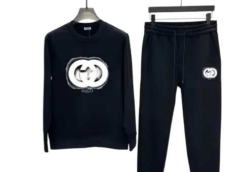 Gucci Long Sleeve Tracksuit Black