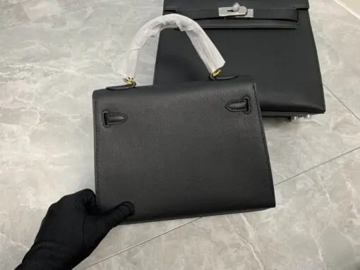 Hermes Kelly Sellier 25cm Black 2026 | Drip Kickz Hermes Kelly Sellier 25cm Black - Image 2