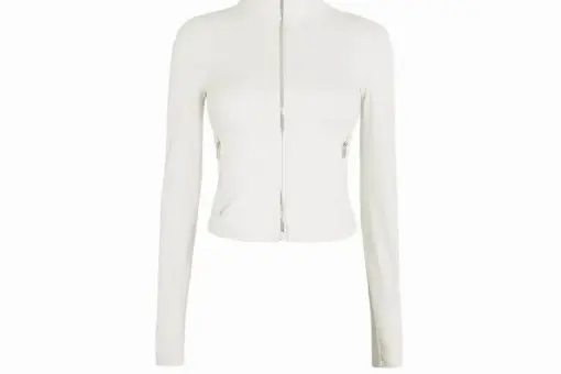 Lululemon Cropped sports sweatshirt White