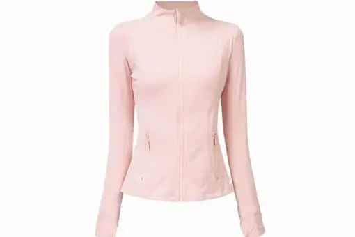 Lululemon long sports sweatshirt misty rose