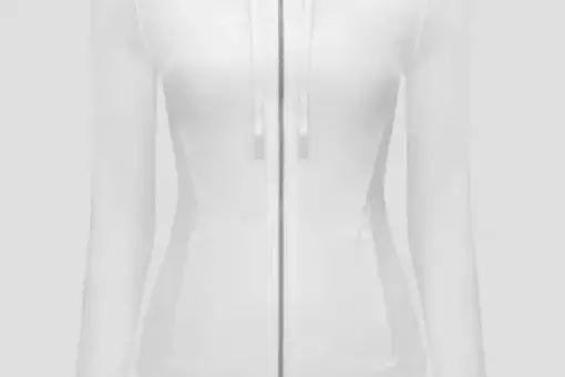 Lululemon Define Hooded Jacket Nulu White