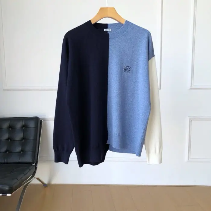 Loewe Sweater Black Blue 2026 | Drip Kickz Loewe Sweater Black Blue
