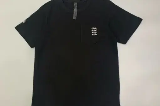 Chrome Hearts Y NOT Logo Pocket T-Shirt Black