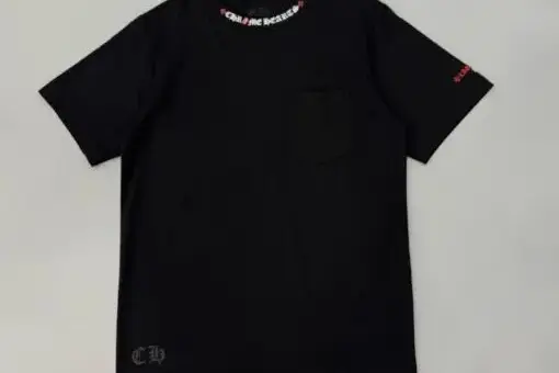 Chrome Hearts LOVE YOU Black Short Sleeve T-Shirt