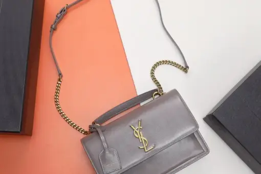 YSL Sunset Shoulder Bag Sun