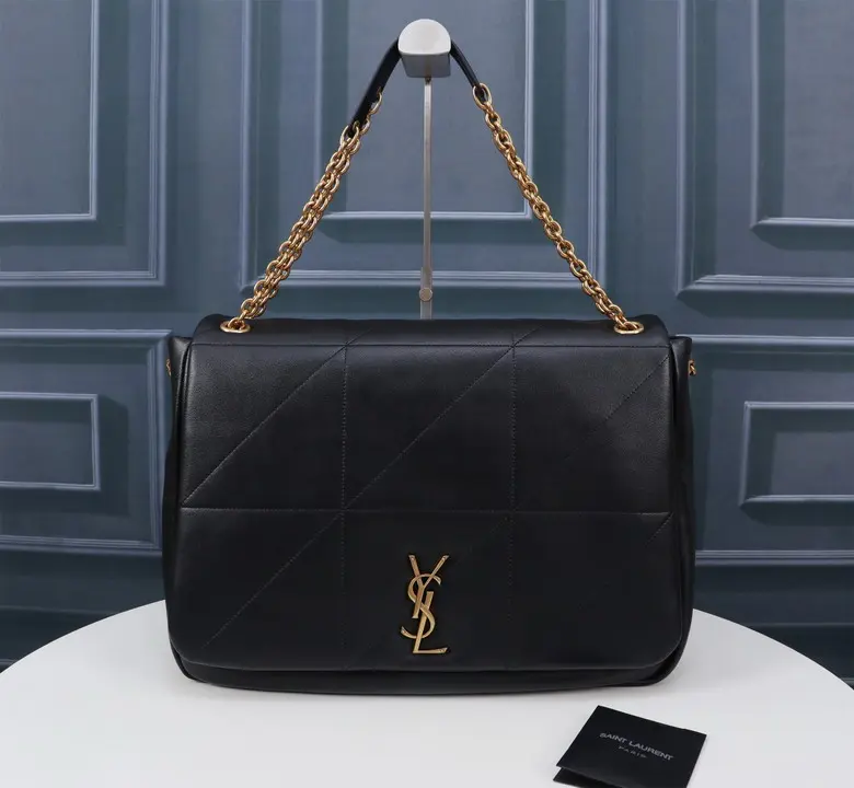YSL Jamie Shoulder Bag 43cm Black 2026 | Drip Kickz YSL Jamie Shoulder Bag 43cm Black