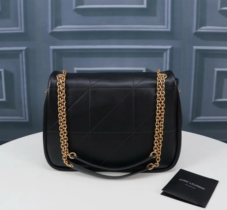 YSL Jamie Shoulder Bag 43cm Black 2026 | Drip Kickz YSL Jamie Shoulder Bag 43cm Black - Image 3