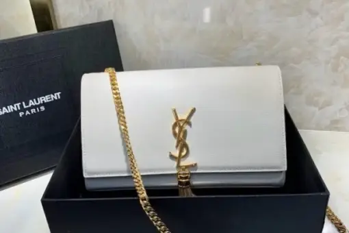 YSL Bag White