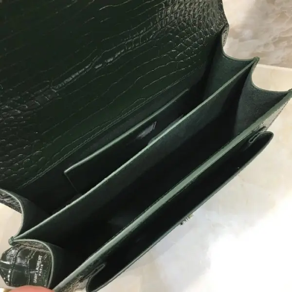 YSL Bag Crocodile Green 2026 | Drip Kickz YSL Bag Crocodile Green - Image 3