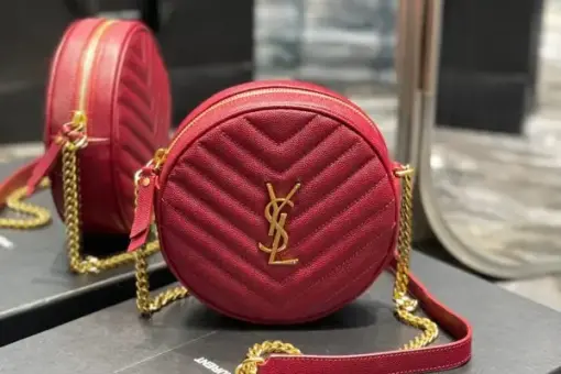 YSL Bag Red Circle