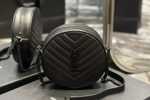 YSL Bag Round Black