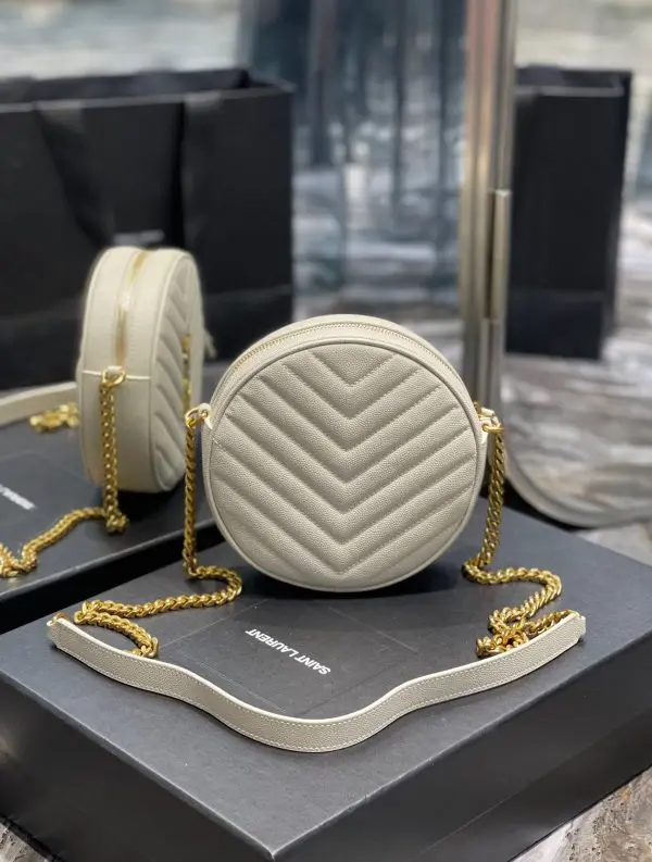 YSL Bag Round White 2026 | Drip Kickz YSL Bag Round White - Image 2