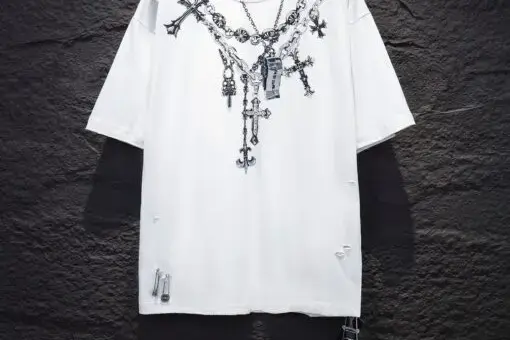 Chrome Hearts T-shirt White M6