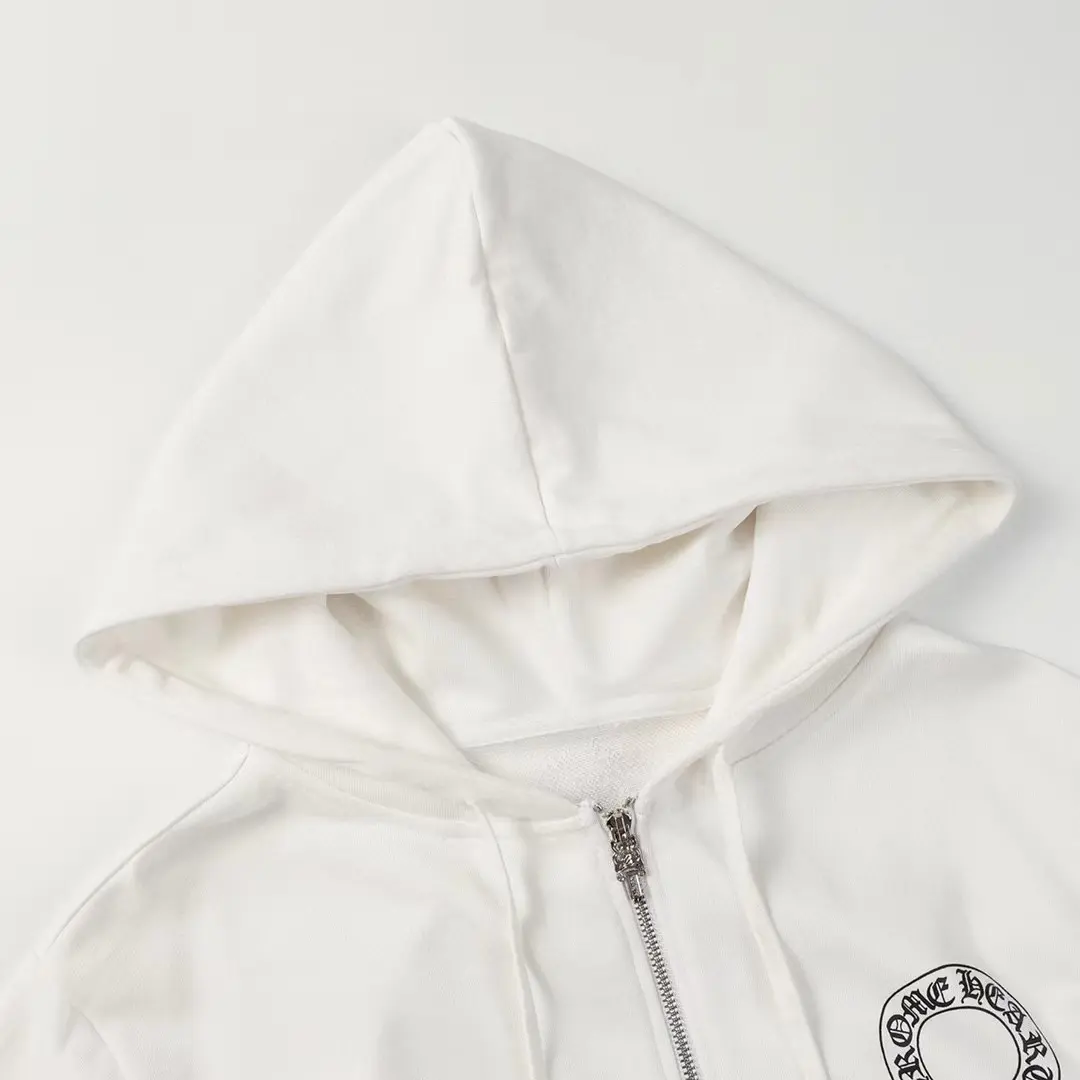 Chrome Hearts Hoodie White 2026 | Drip Kickz Chrome Hearts Hoodie White - Image 3