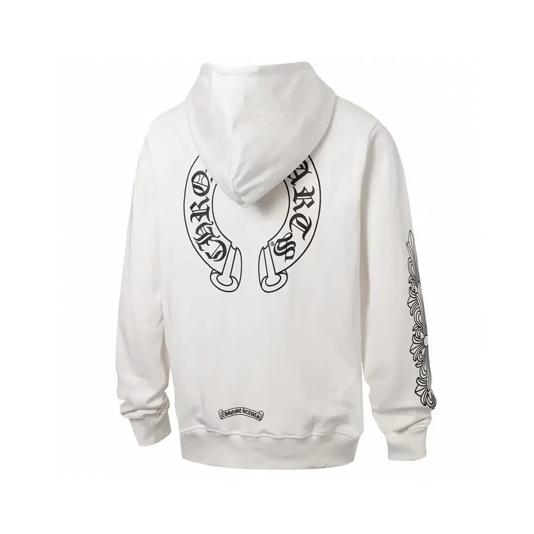 Chrome Hearts Hoodie White 2026 | Drip Kickz Chrome Hearts Hoodie White - Image 2