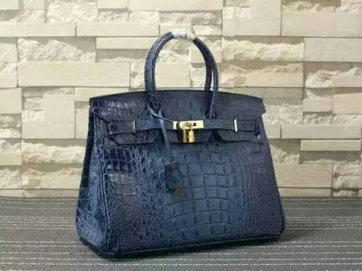 Hermes Birkin Bag Crocodile Blue 2026 | Drip Kickz Hermes Birkin Bag Crocodile Blue