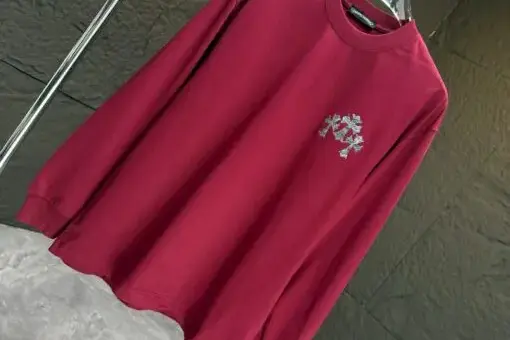 Chrome Hearts long-Sleeved Sweater Red