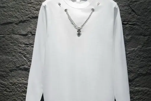 Chrome Hearts Long Sleeve Sweatshirt White M1
