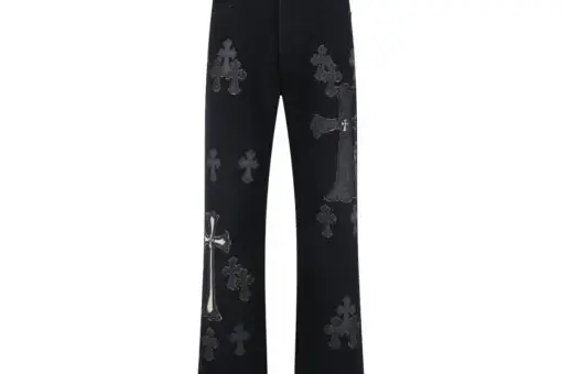 Chrome Hearts Jeans Blak