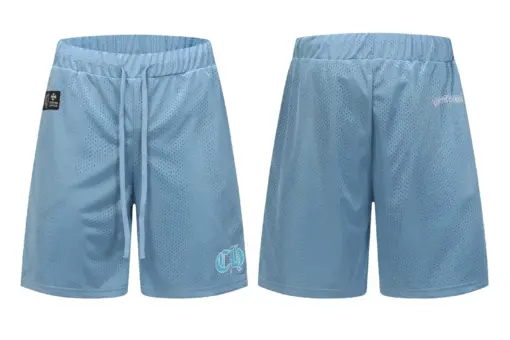 Chrome Hearts Shorts Sky Blue