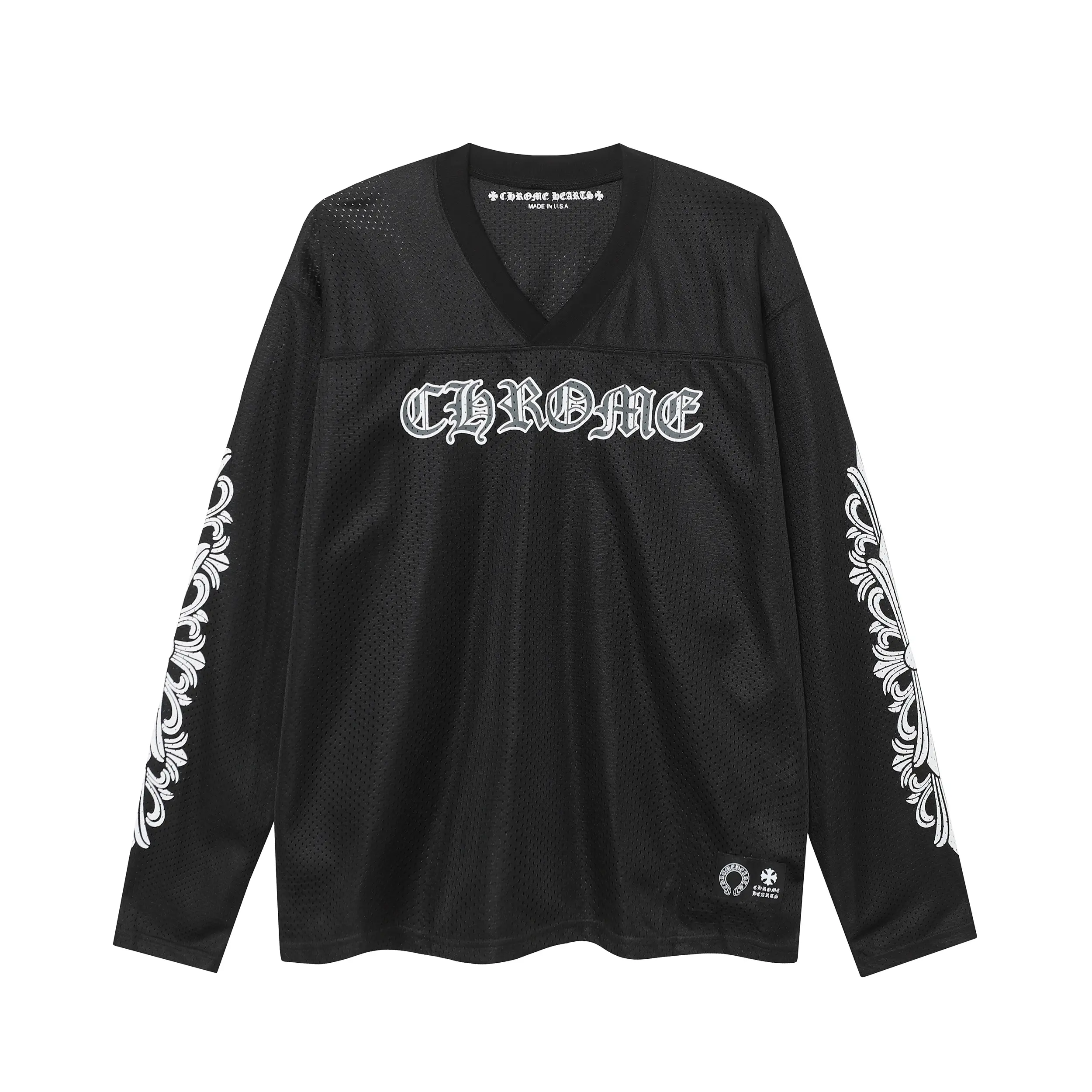 Chrome Hearts Long-Sleeve T-Shirt Black 2026 | Drip Kickz Chrome Hearts Long-Sleeve T-Shirt Black