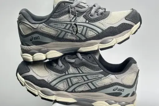 Asics Gel-Kayano 14 Grey Silver Sneakers – Retro Running Shoes with GEL Cushioning