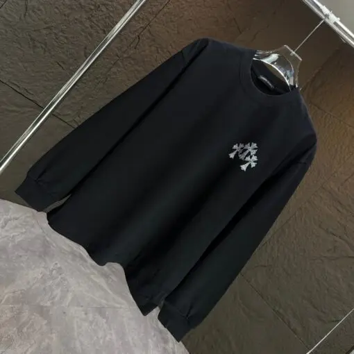Chrome Hearts long-Sleeved Sweater Black 2026 | Drip Kickz Chrome Hearts long-Sleeved Sweater Black