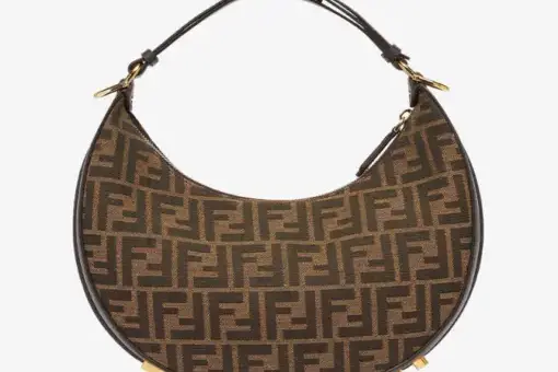 Fendi Praphy Bag Brown Gold