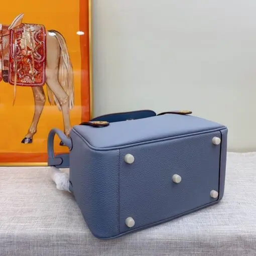 Hermes Lindy Small Bag Navy Blue 2026 | Drip Kickz Hermes Lindy Small Bag Navy Blue - Image 3