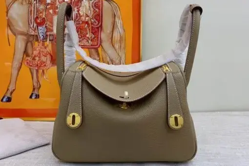 Hermes Lindy Small Bag Gray