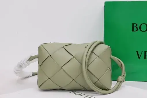 Bottega Veneta Cassette Bag Olive Green