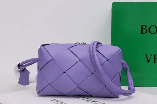 Bottega Veneta Cassette Bag Purple