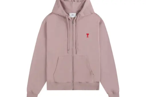 Ami Paris Hoodie Pink