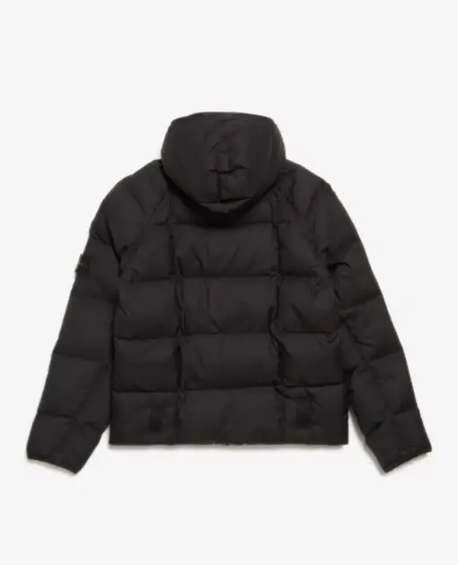 Stone Island Opaque Nylon Tela Goose Down Jacket Black 2026 | Drip Kickz Stone Island Opaque Nylon Tela Goose Down Jacket Black - Image 2