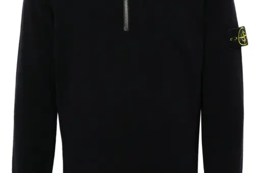 Stone Island Compass-badge sweater midnight blue