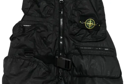 Stone Island Membrana 3L TC gilet black