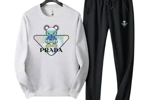 Prada Tracksuit Grey/ Black M2