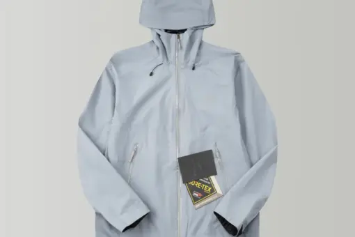 ARCTERYX Windbreaker Lightgrey GORE-TEX front view
