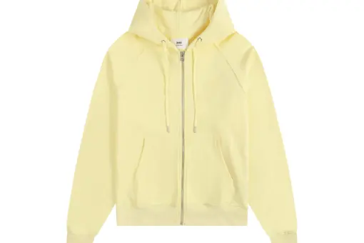 Ami Paris Hoodie Yellow