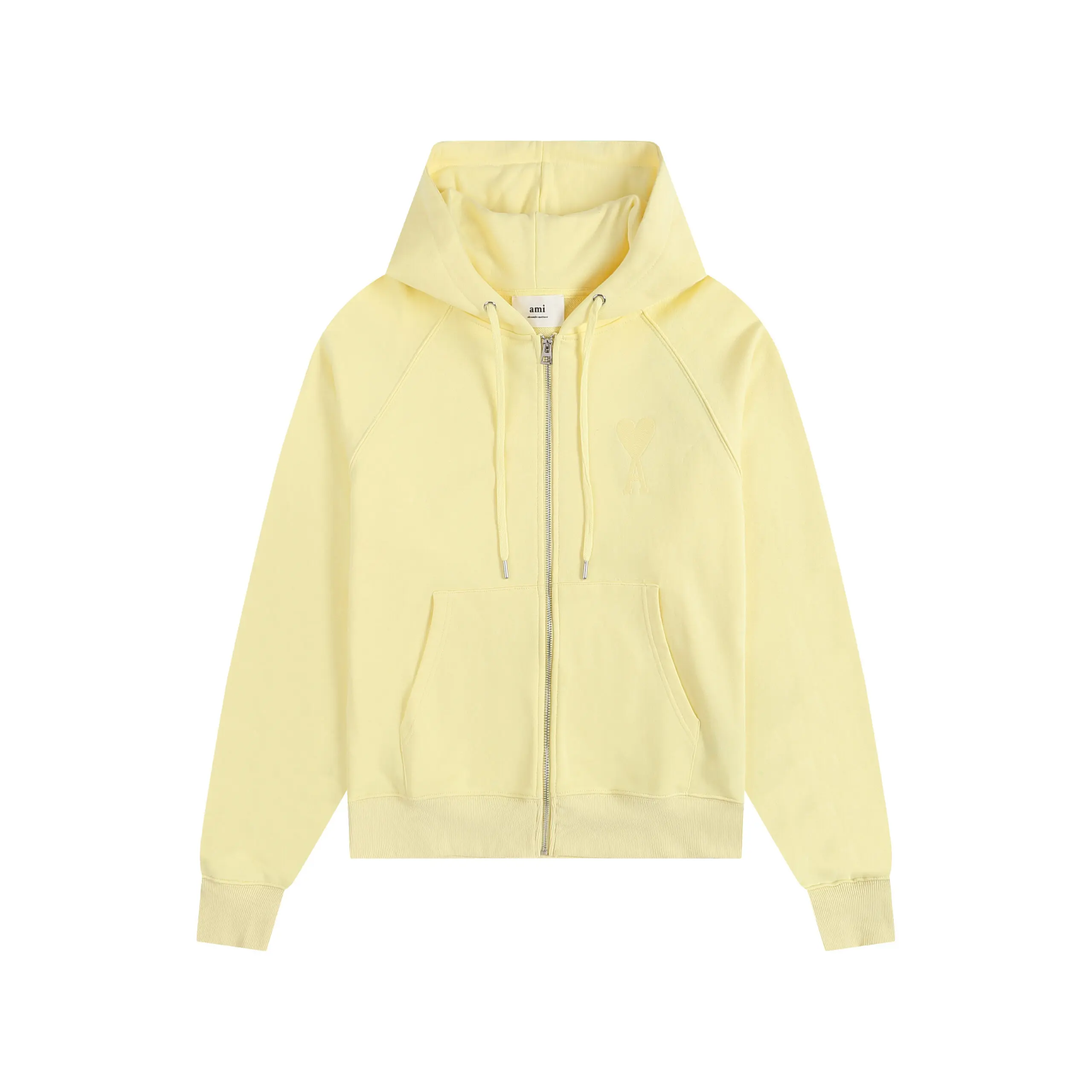 Ami Paris Hoodie Yellow 2026 | Drip Kickz Ami Paris Hoodie Yellow
