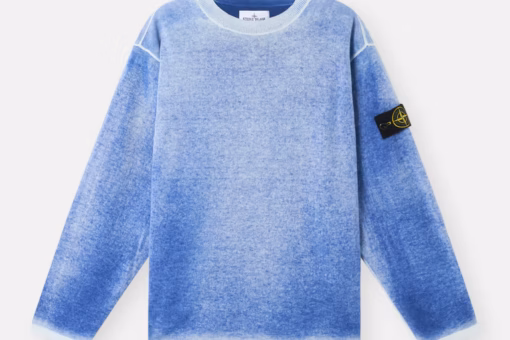 Stone Island RAW HAND LIGHT ORGANIC COTTON Marine Blue