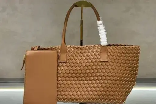 Bottega Veneta Tote Bag Brown M2