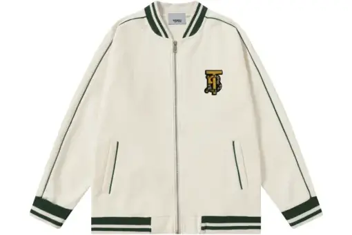Burberry Jersey Track Jacket White luxury fashion