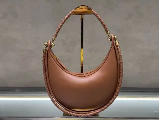 Bottega Veneta Half Moon Bag Hazelnut 2026 | Drip Kickz Bottega Veneta Half Moon Bag Hazelnut