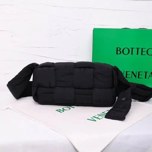 Bottega veneta Padded Tech Cassette Bag Black 2026 | Drip Kickz Bottega veneta Padded Tech Cassette Bag Black