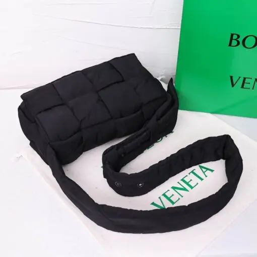 Bottega veneta Padded Tech Cassette Bag Black 2026 | Drip Kickz Bottega veneta Padded Tech Cassette Bag Black - Image 3