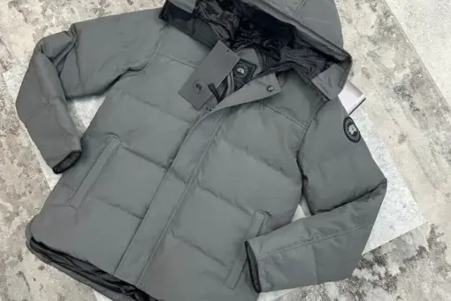 Canada Goose MacMillan Parka Black Label Heritage Jacket Grey